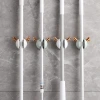 Creative cartoon mop hook, wall-mounted fixed snap-on storage rack, hanging rack, no-hole broom clamp, bathroom hook Specification image